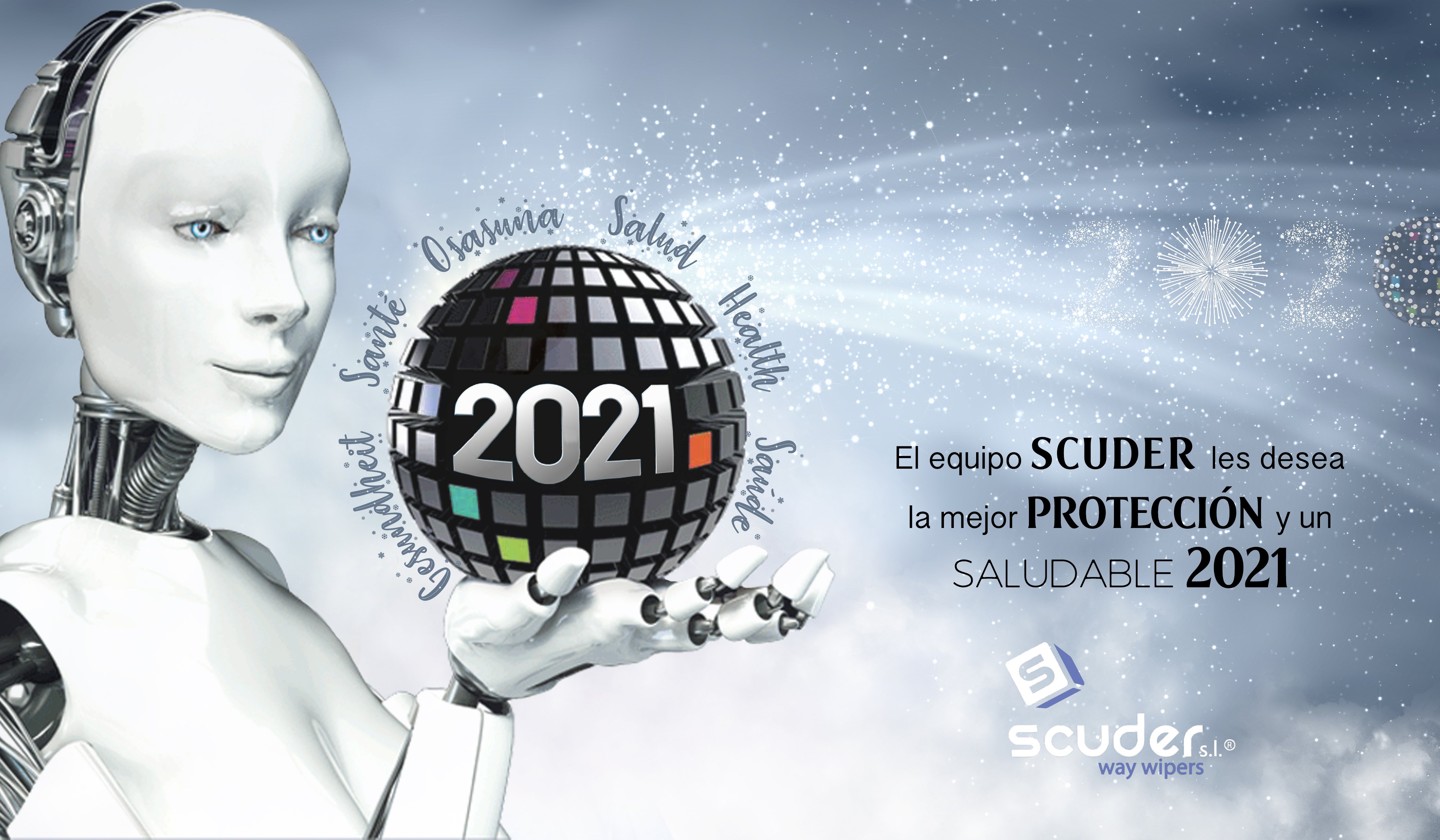 El equipo de Scuder Way Wipers les desea la mejor protección  y un saludable 2021.